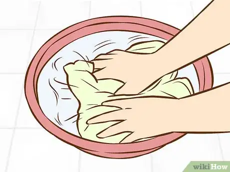 Image titled Remove Coloring Washed in to Clothes Step 5