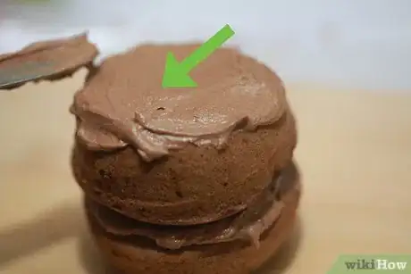 Image titled Frost a Double Layer Cake Step 5