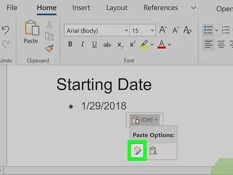 Image titled Copy from Excel and Paste Into Word Step 7