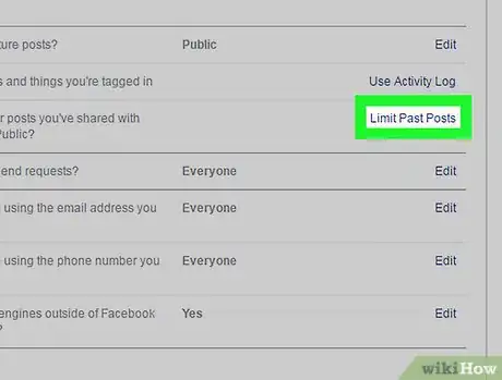 Image titled Delete All Old Facebook Posts on a PC or Mac Step 11