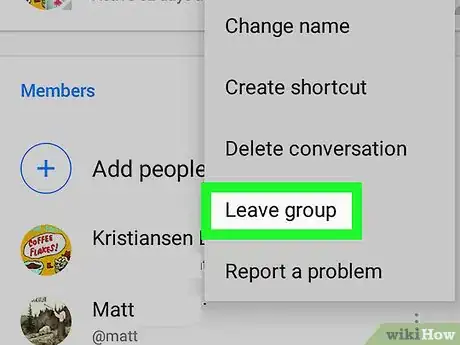 Image titled Leave a Group Chat on Facebook Messenger on Android Step 6