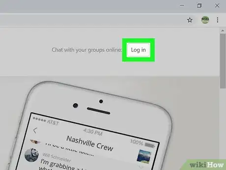 Image titled Join GroupMe on PC or Mac Step 2