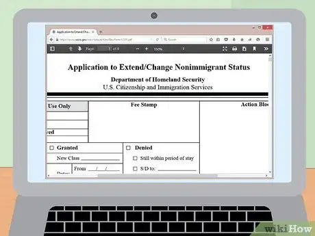Image titled Change the Status of a B2 Tourist Visa Step 5