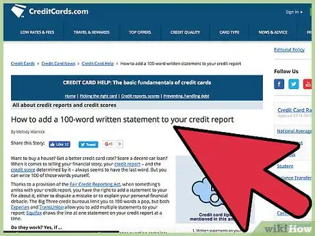 Image titled Dispute an Equifax Credit Report Online Step 8