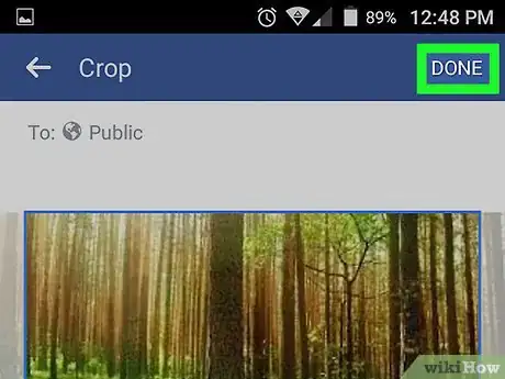 Image titled Change Your Facebook Profile Picture Without Cropping on Android Step 8
