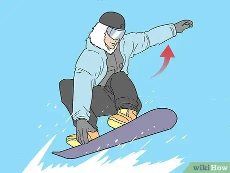 Image titled Do a Frontside 360 on a Snowboard Step 3