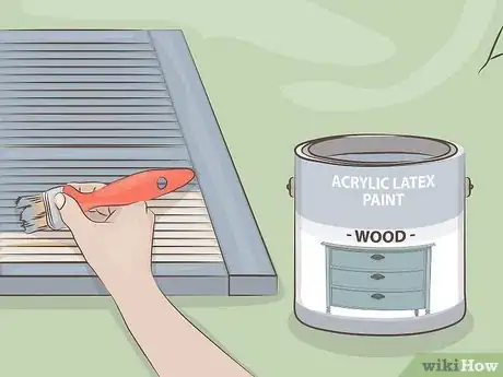 Image titled Paint Louvered Shutters Step 13