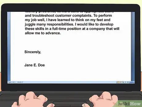 Image titled Write a Customer Service Cover Letter Step 8