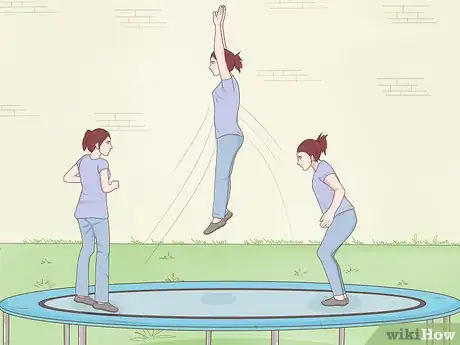 Image titled Do Swivel Hips on a Trampoline Step 1