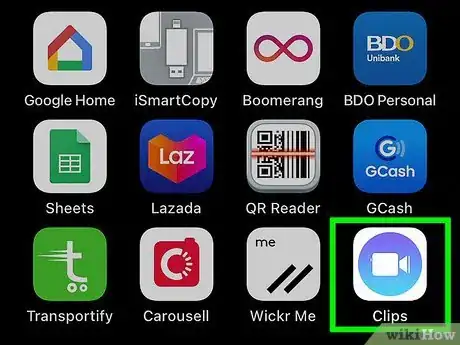Image titled Use the Clips App on iPhone or iPad Step 2