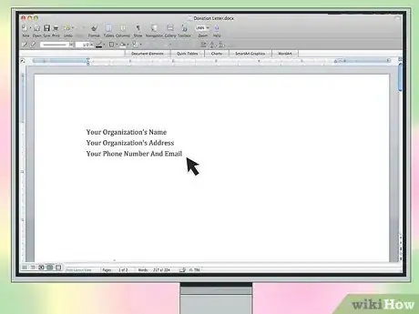 Image titled Format a Donation Request Letter Step 1