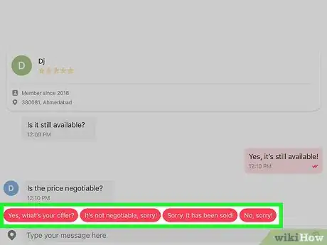 Image titled Use Letgo on iPhone or iPad Step 24