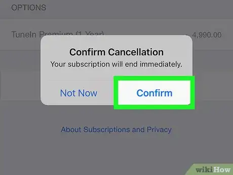 Image titled Cancel Subscriptions on iPhone Step 10
