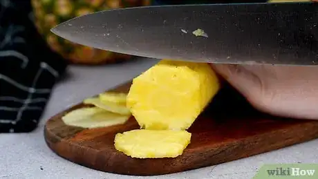 Image titled Eat Pineapple Core Step 1