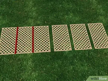 Image titled Build a Cedar Lattice Compost Bin Step 2