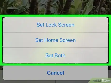 Image titled Set a Wallpaper on Google Photos on iPhone or iPad Step 12