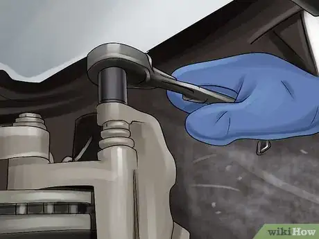 Image titled Install the Front Rotors and Brake Pads on Nissan Sentra 2.0L SR 2010 Step 17