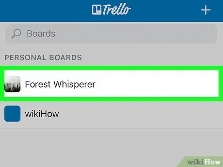 Image titled Share a Trello Board on iPhone or iPad Step 2