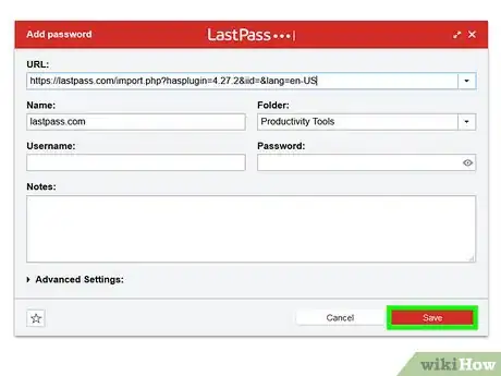 Image titled Import Passwords Into LastPass on PC or Mac Step 14