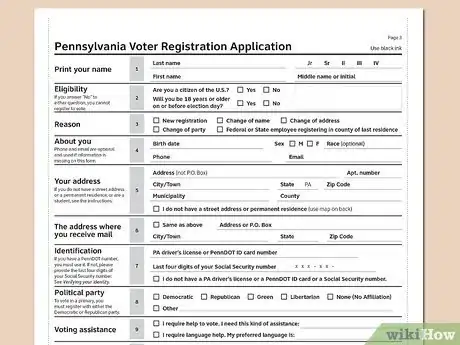 Image titled Register to Vote in Pennsylvania Step 9