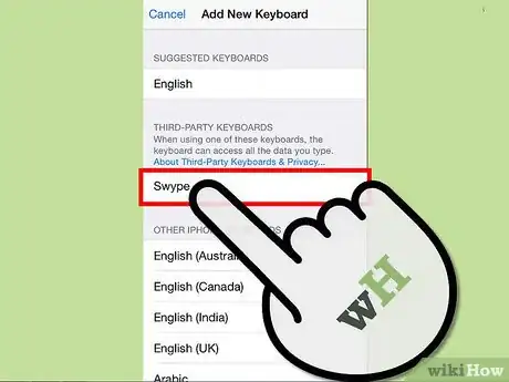Image titled Get the Swype Keyboard on an iPhone Step 4