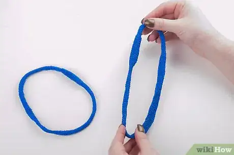 Image titled Use Pre Wrap As a Headband Without Tying a Knot Step 6
