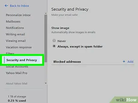 Image titled Block Spam on Yahoo! Mail Step 20