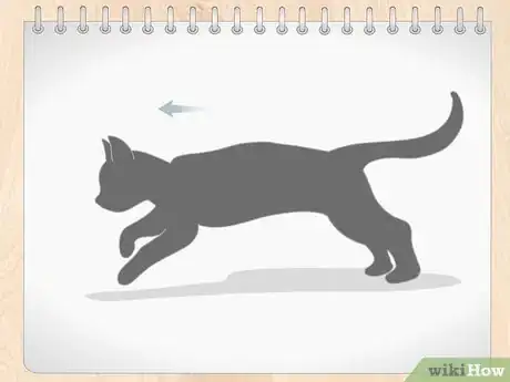 Image titled Draw a Running Cat Step 1