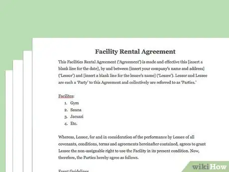 Image titled Draft a Sporting Facility Contract Step 22