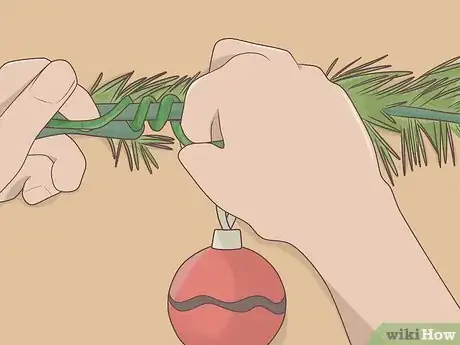 Image titled Hang Heavy Ornaments on a Real Tree Step 3