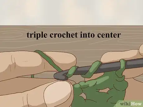 Image titled Crochet a Shamrock Step 7