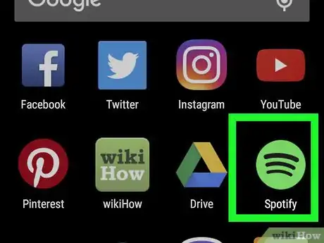 Image titled Create a Spotify Account Without Facebook on Android Step 1