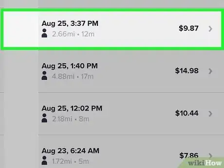 Image titled Request a Ride Price Review on Lyft Step 4