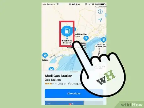 Image titled Find a Nearby Gas Station in Apple Maps Step 6