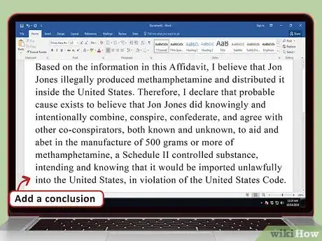 Image titled Write a Drug Offense Affidavit Step 9