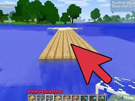 Image titled Make an Underwater House in Minecraft PE Step 4
