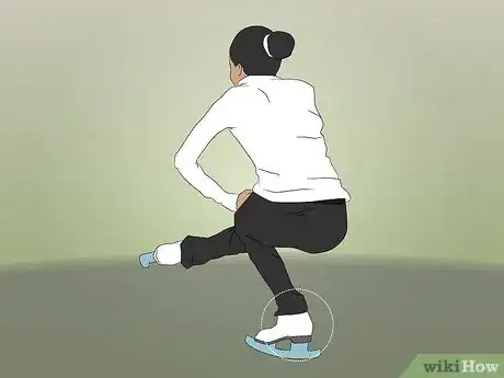 Image titled Do a Sit Spin (on Ice.) Step 4