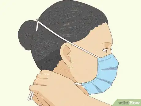 Image titled Use and Dispose of a Throwaway Mask Step 5