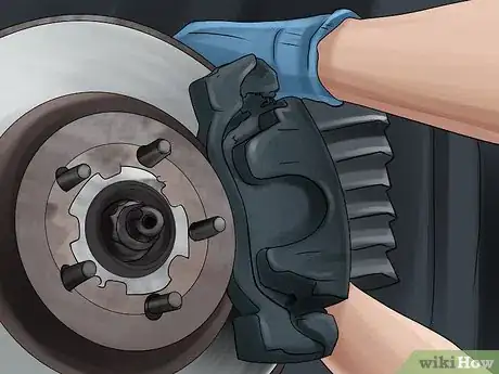 Image titled Install the Front Rotors and Brake Pads on Nissan Sentra 2.0L SR 2010 Step 15