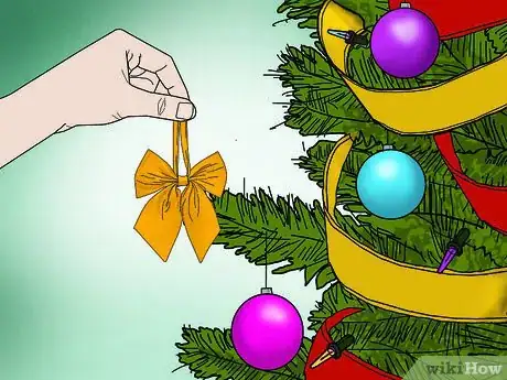 Image titled Decorate a Christmas Tree with a Ribbon Step 16
