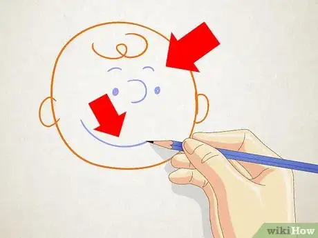 Image titled Draw Charlie Brown Step 3