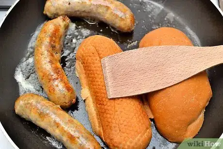 Image titled Make a Sausage Sandwich Step 4