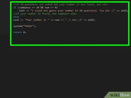 Image titled Create a 20 Questions Game in C++ Step 14