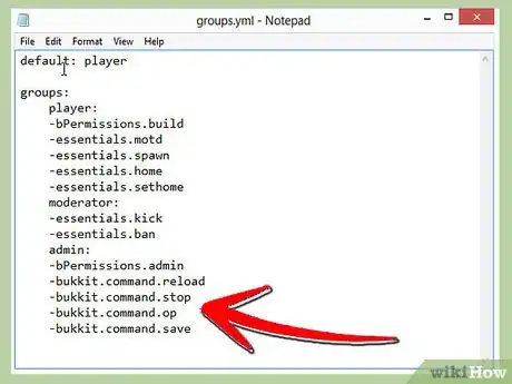 Image titled Set up Bpermissions for a Minecraft Bukkit Server Step 9Bullet5