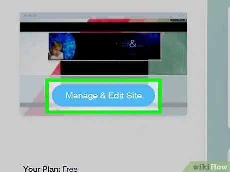 Image titled Delete a Site on Wix on PC or Mac Step 6