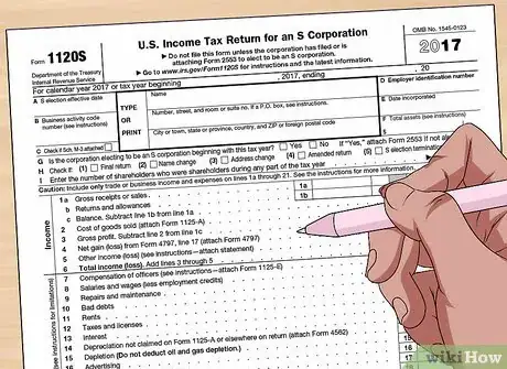 Image titled File an LLC As an S Corp for Taxes Step 7