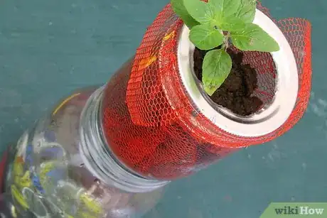 Image titled Make a Self Watering Mason Jar Planter Step 9