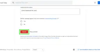 Report a Gmail Account