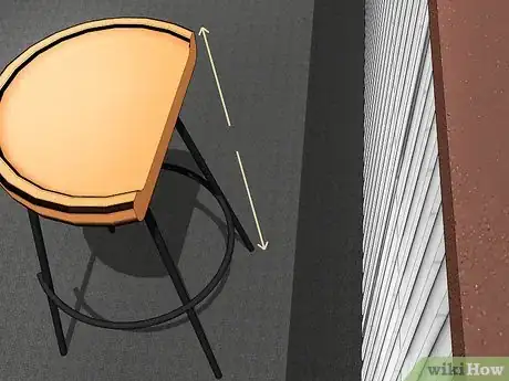 Image titled Measure Bar Stools Step 2