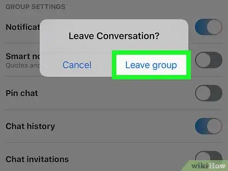 Image titled Block a Skype Group on iPhone or iPad Step 11